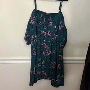 Torrid off shoulder dress